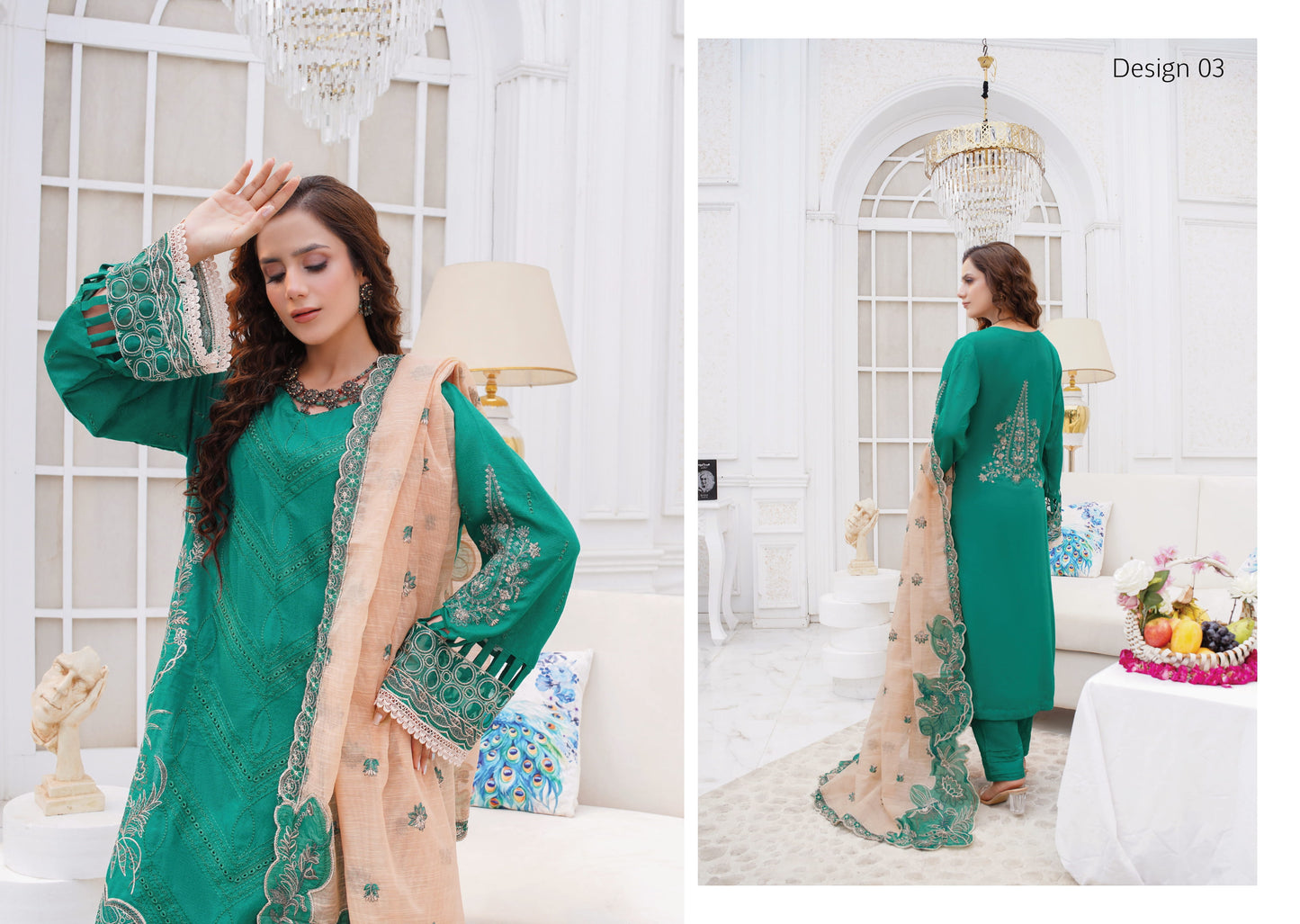 Khobsurat Sham Luxury Embroidered Karandi
