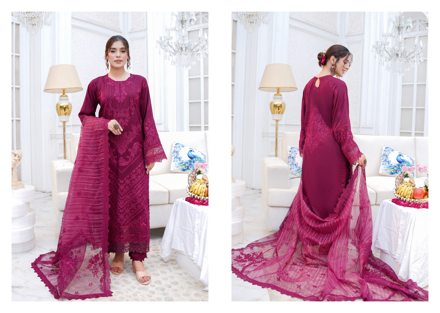 Khobsurat Sham Luxury Embroidered Karandi