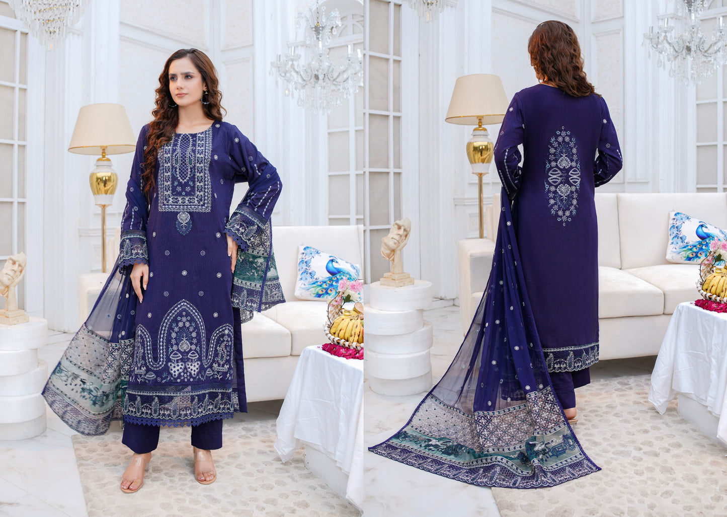 Khobsurat Sham Luxury Embroidered Karandi