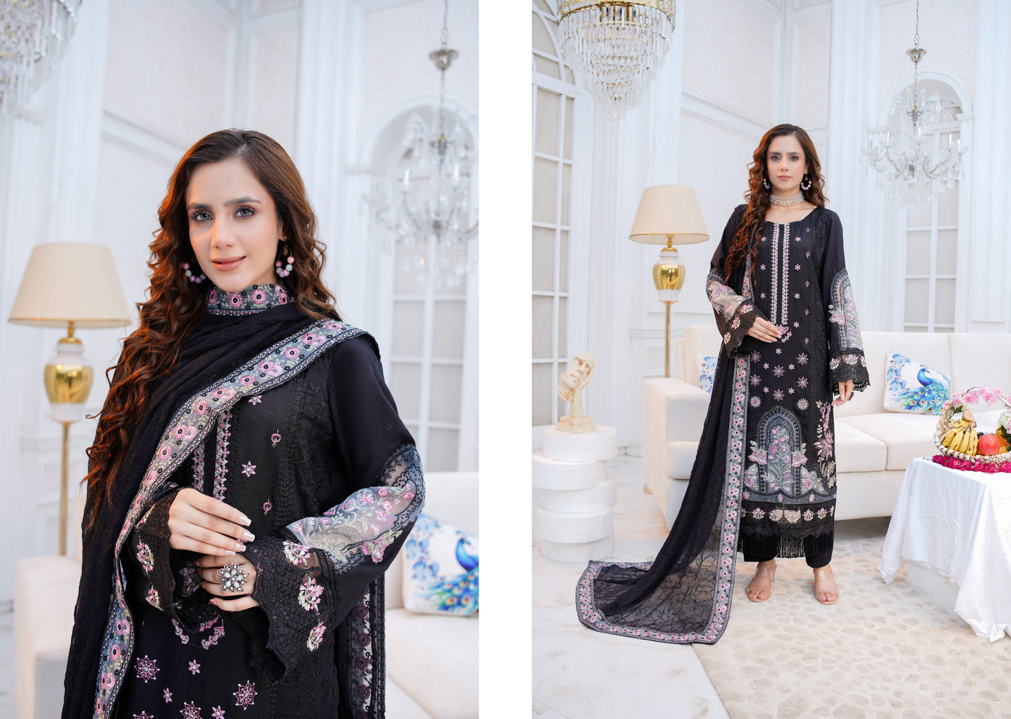 Khobsurat Sham Luxury Embroidered Karandi