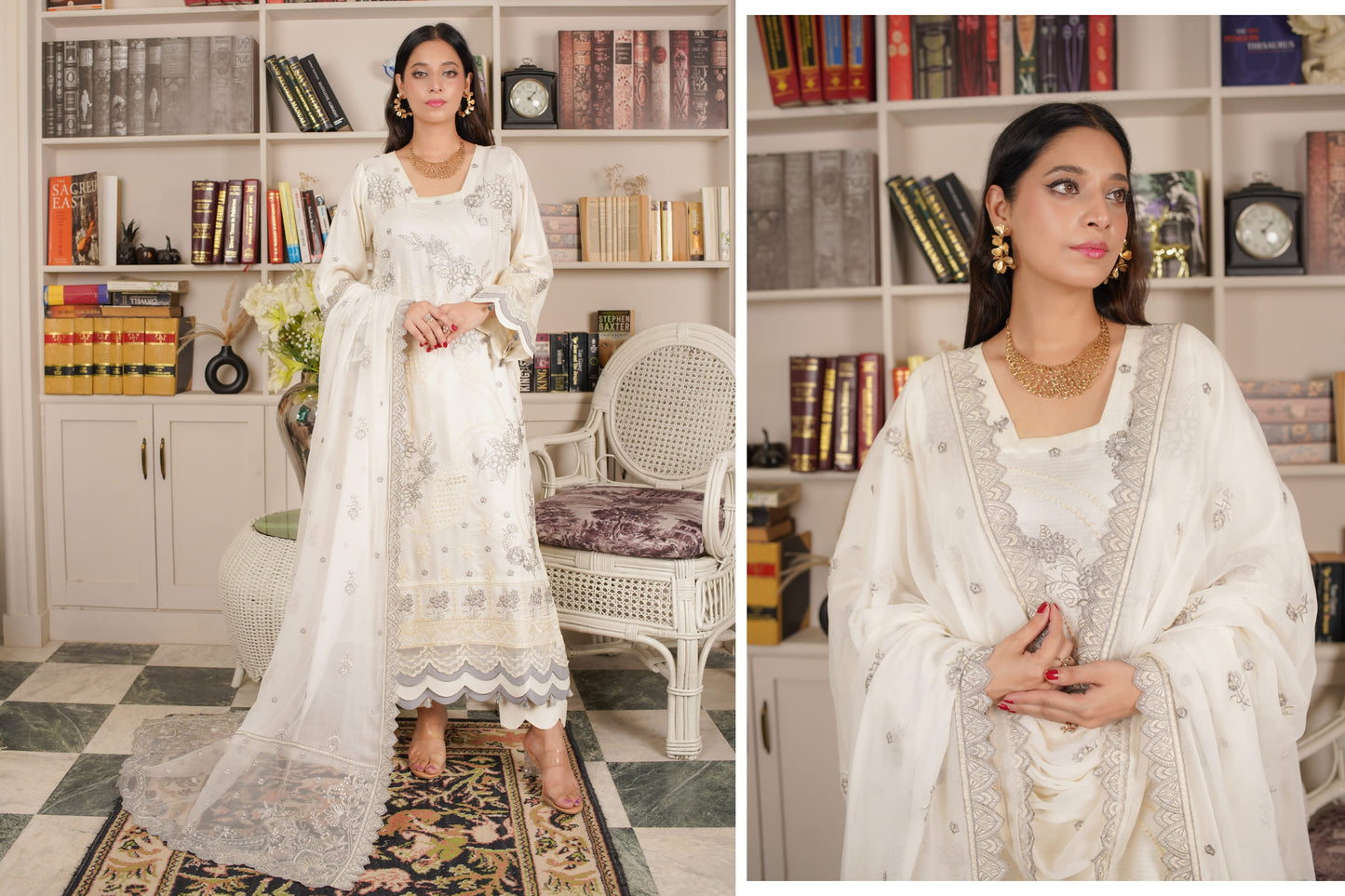 Manizay Talash Viscos Embroidered