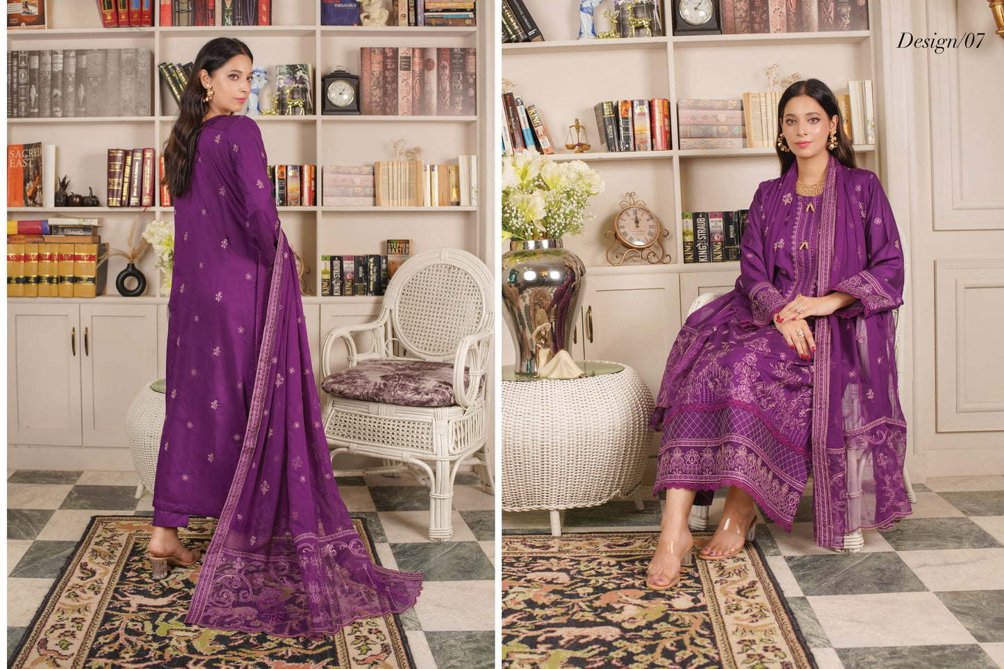 Manizay Talash Viscos Embroidered