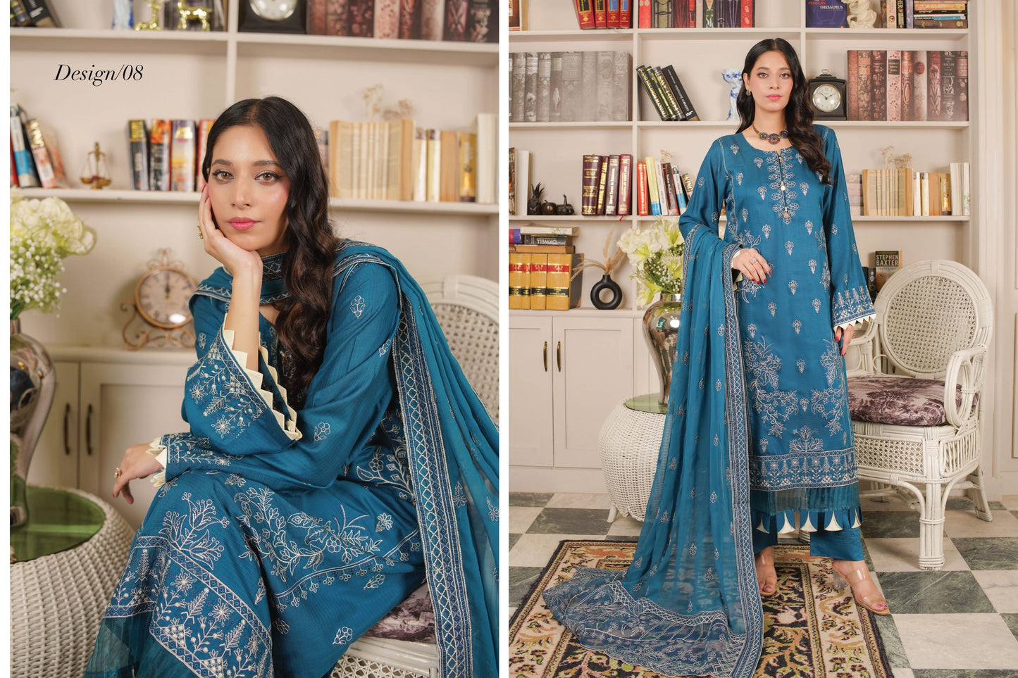 Manizay Talash Viscos Embroidered
