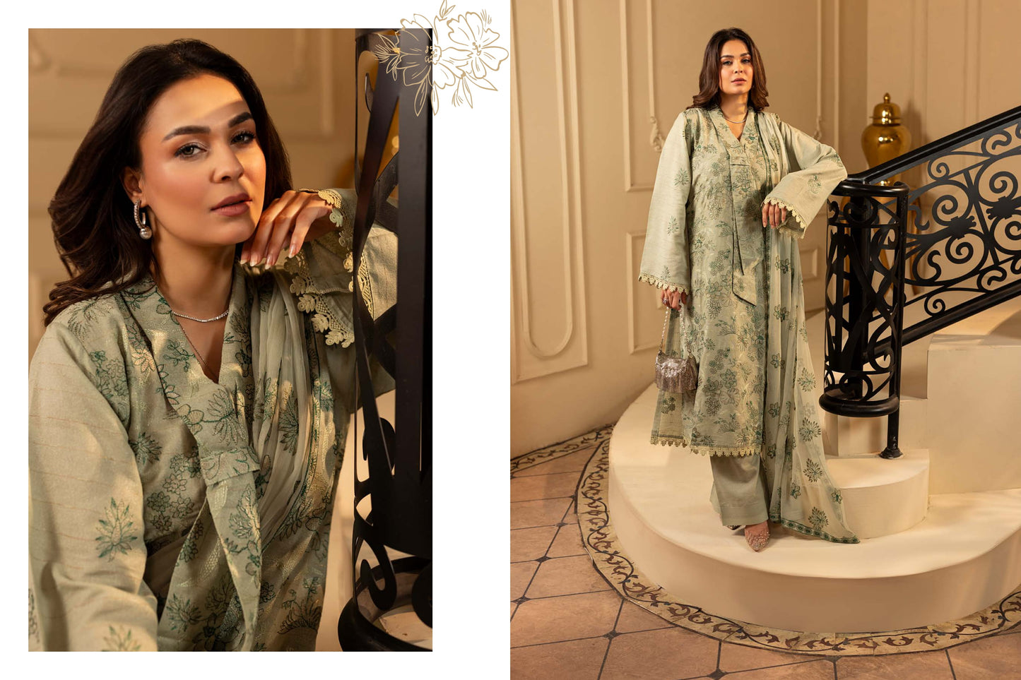 Shahtaj Embroidered Karandi