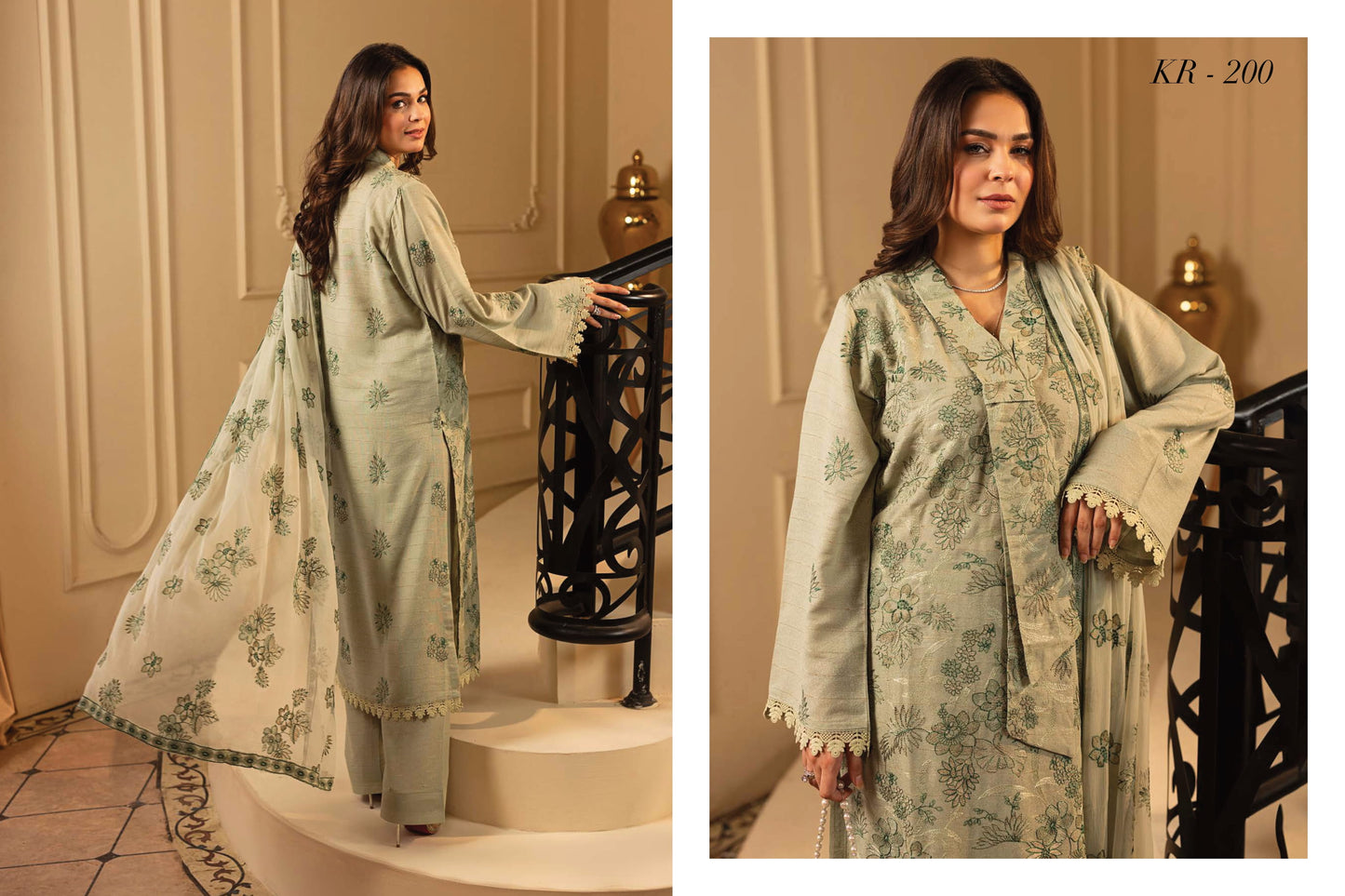 Shahtaj Embroidered Karandi