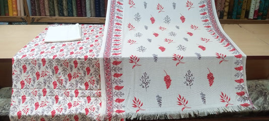 Printed Cotray Marina With Wool Shawl 3 PC Suit