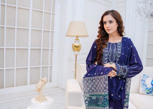 Khobsurat Sham Luxury Embroidered Karandi