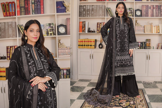 Manizay Talash Viscos Embroidered