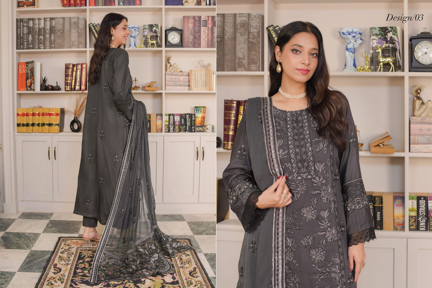 Manizay Talash Viscos Embroidered
