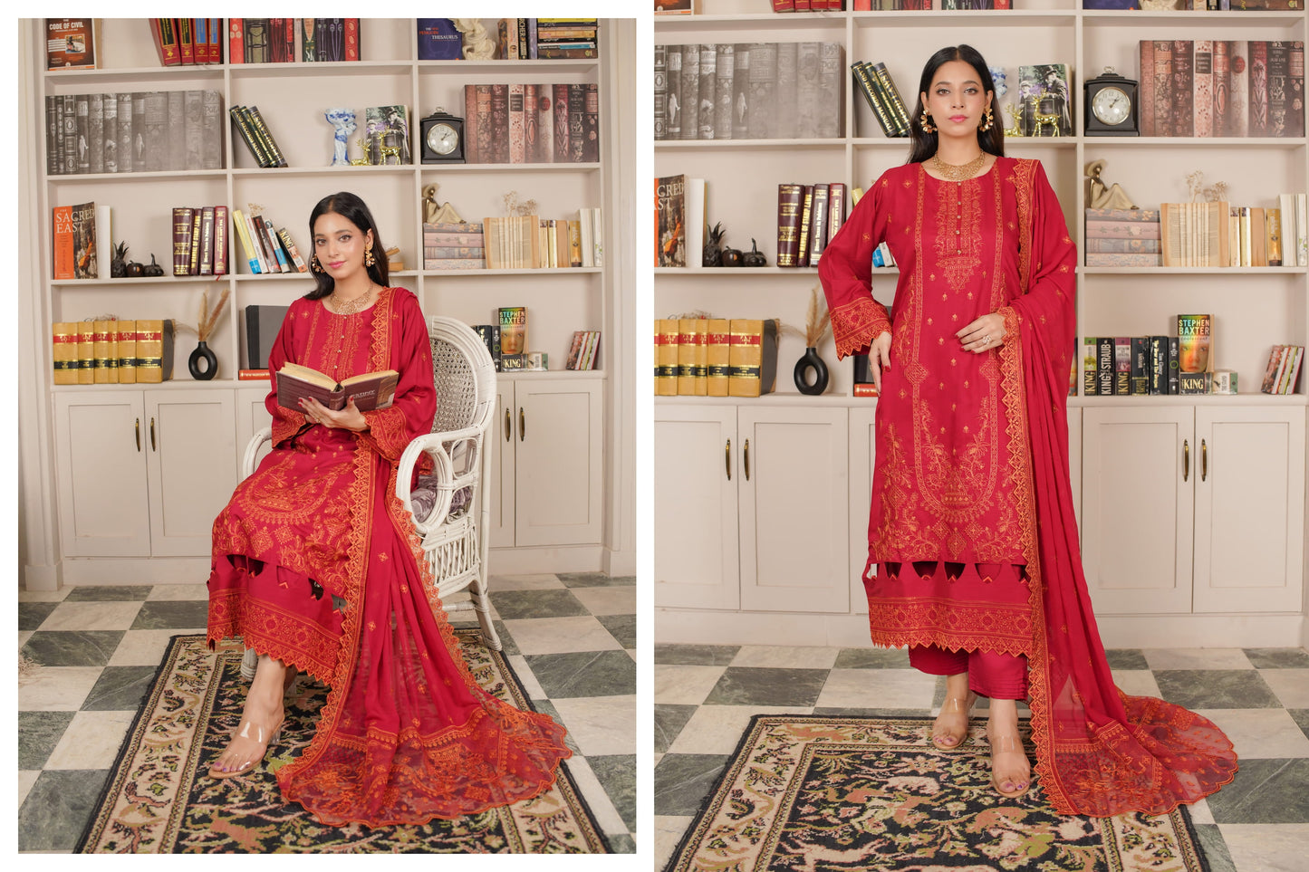 Manizay Talash Viscos Embroidered