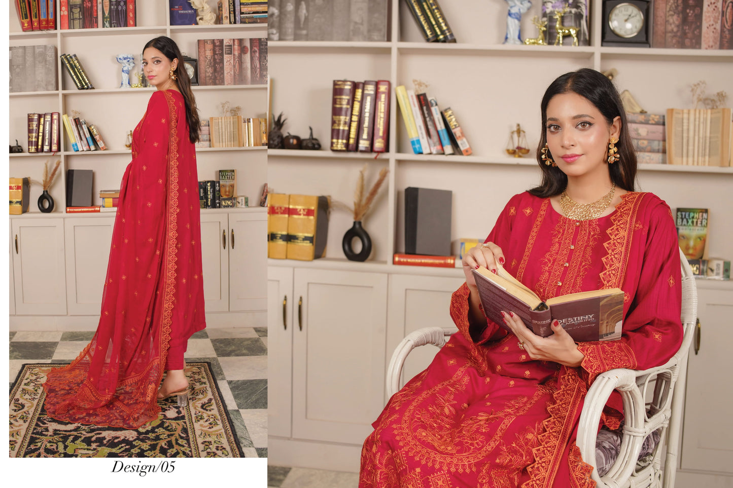 Manizay Talash Viscos Embroidered