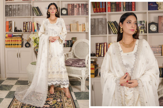 Manizay Talash Viscos Embroidered