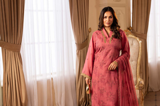 Shahtaj Embroidered Karandi