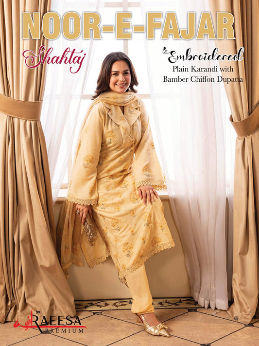 Shahtaj Embroidered Karandi