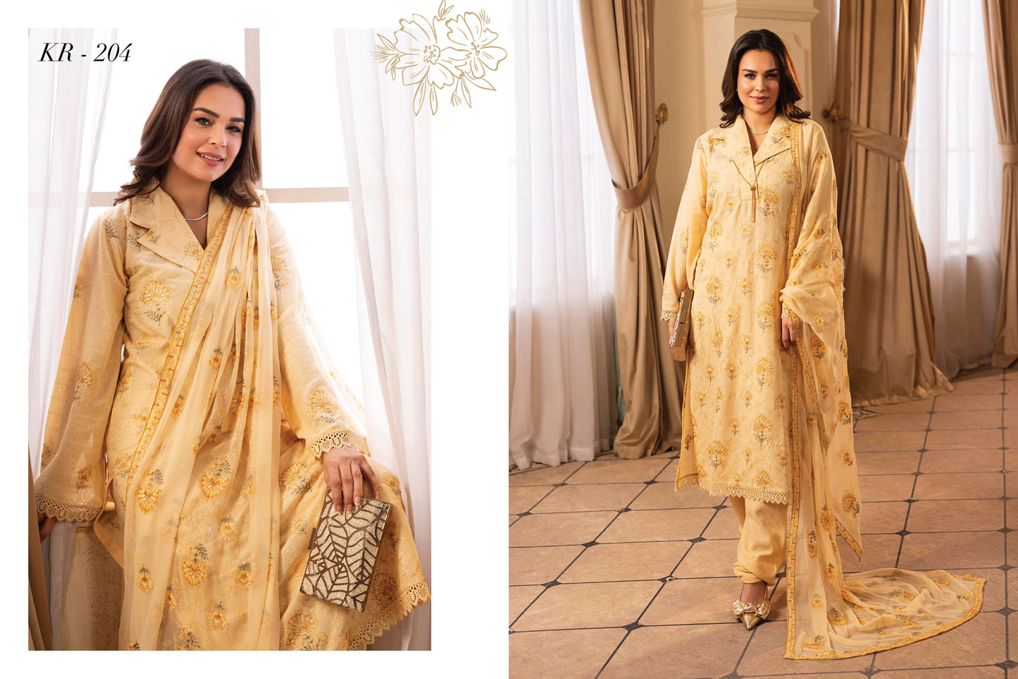 Shahtaj Embroidered Karandi
