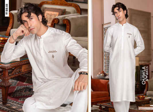 Chawla Blended W & W  Embroidered