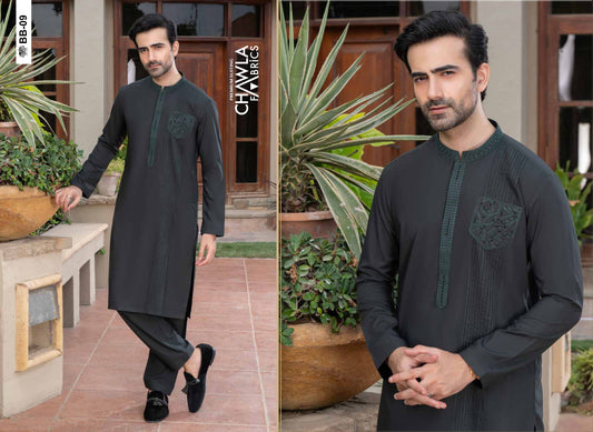 Chawla Blended W & W  Embroidered