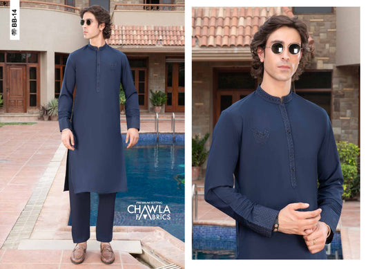 Chawla Blended W & W  Embroidered