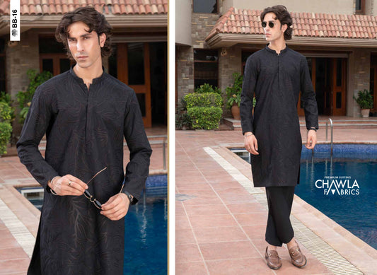Chawla Blended W & W  Embroidered