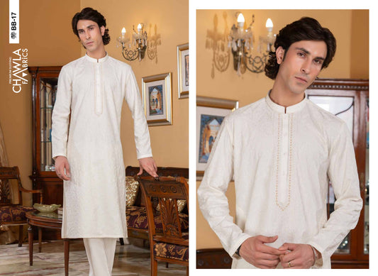 Chawla Blended W & W  Embroidered