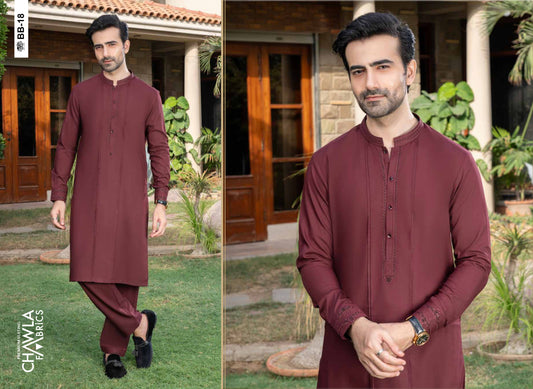 Chawla Blended W & W  Embroidered