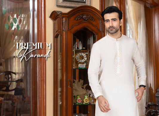 Chawla Blended W & W  Embroidered
