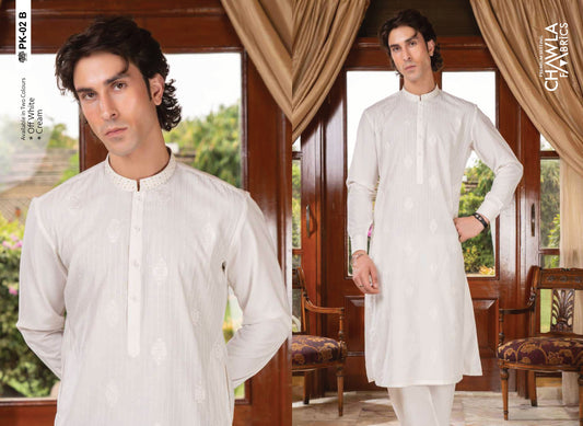 Chawla Blended W & W  Embroidered